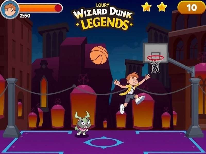 Wizard Dunk Legend Gameplay Screenshot